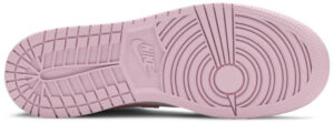Jordan 1 Mid White Black Light Arctic Pink (GS) 555112-103 - Brosneaker photo 5