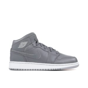 Jordan 1 Mid White Laser Orange Deep Royal Blue (GS) 554725-031 - Brosneaker photo 1