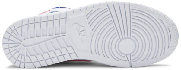 Jordan 1 Mid White Red Royal (Women's) BQ6472-164 - Brosneaker photo 5