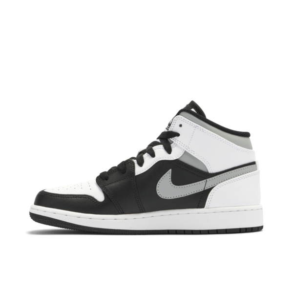 Jordan 1 Mid White Shadow (GS) 554725-073 - Brosneaker photo 2