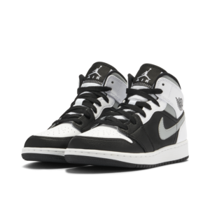 Jordan 1 Mid White Shadow (GS) 554725-073 - Brosneaker photo 4