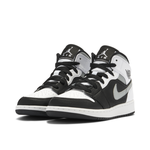 Jordan 1 Mid White Shadow (GS) 554725-073 - Brosneaker photo 4