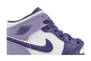 Jordan 1 Mid White Sky J Purple (GS) DQ8423-515 - Brosneaker photo 2