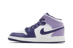 Jordan 1 Mid White Sky J Purple (GS) DQ8423-515 - Brosneaker photo 3