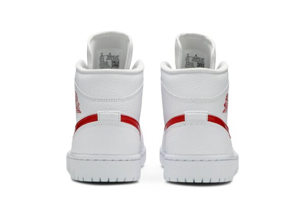 Jordan 1 Mid White University Red (Women's) BQ6472-106 - Brosneaker photo 6