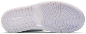 Jordan 1 Mid Wolf Grey Aluminum (Women's) BQ6472-105 - Brosneaker photo 5