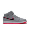Jordan 1 Mid Wolf Grey Racer Pink Black (GS) 555112-060 - Brosneaker photo 1
