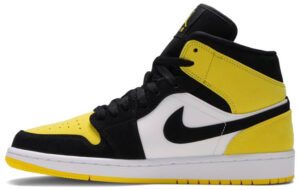 Jordan 1 Mid Yellow Toe Black 852542-071 - Brosneaker photo 2