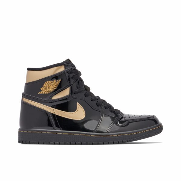Jordan 1 Retro High Black Metallic Gold (2020) 555088-032 - Brosneaker photo 1