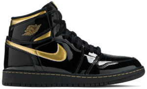 Jordan 1 Retro High Black Metallic Gold (2020) (GS) 575441-032 - Brosneaker photo 1