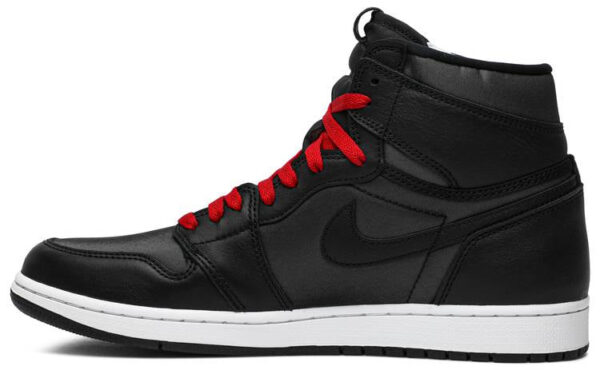 Jordan 1 Retro High Black Satin Gym Red 555088-060 - Brosneaker photo 2