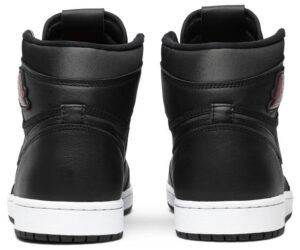 Jordan 1 Retro High Black Satin Gym Red 555088-060 - Brosneaker photo 4