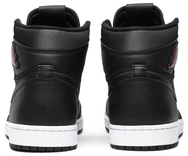 Jordan 1 Retro High Black Satin Gym Red 555088-060 - Brosneaker photo 4