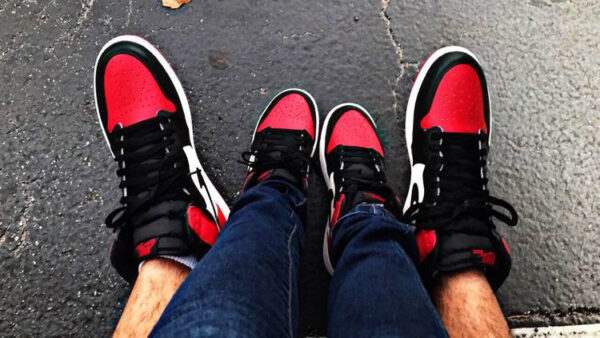 Jordan 1 Retro High Bred Toe 555088-610 - Brosneaker photo 6