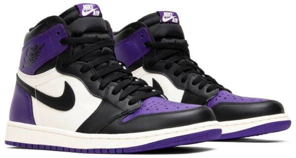 Jordan 1 Retro High Court Purple 555088-501 - Brosneaker photo 3