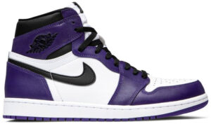 Jordan 1 Retro High Court Purple White 555088-500 - Brosneaker photo 1