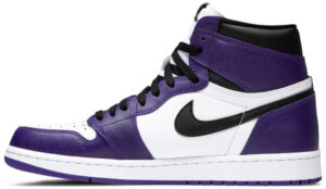 Jordan 1 Retro High Court Purple White 555088-500 - Brosneaker photo 2