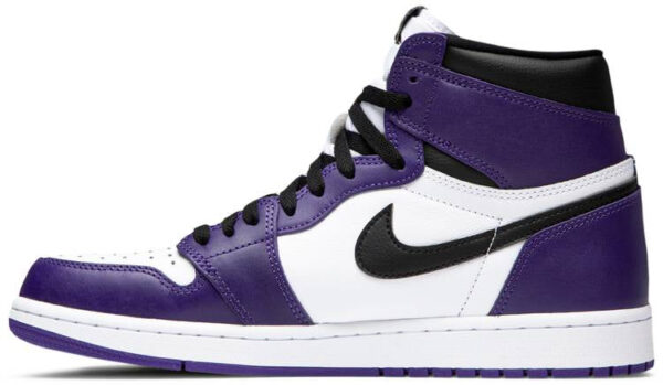 Jordan 1 Retro High Court Purple White 555088-500 - Brosneaker photo 2