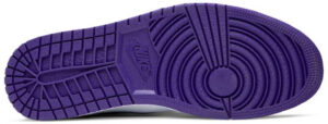 Jordan 1 Retro High Court Purple White 555088-500 - Brosneaker photo 5