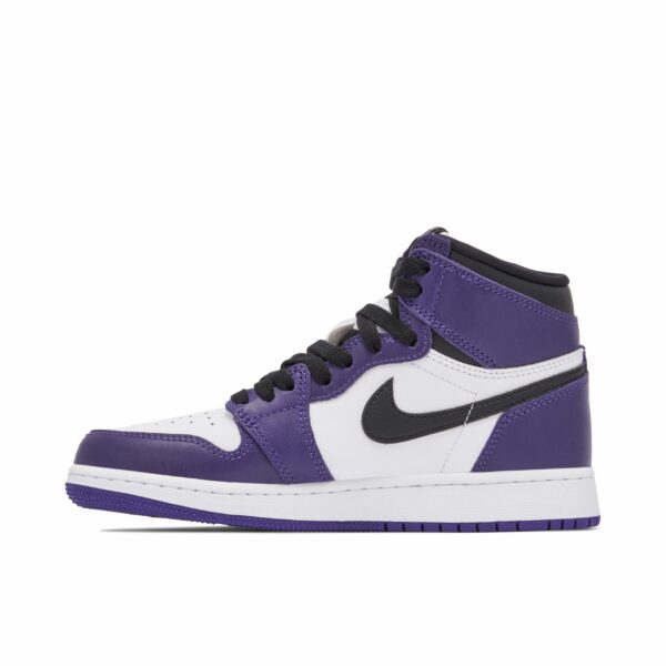 Jordan 1 Retro High Court Purple White (GS) 575441-500 - Brosneaker photo 2