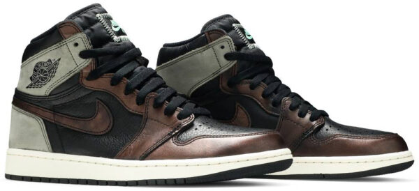 Jordan 1 Retro High Light Army Rust Shadow Patina 555088-033 - Brosneaker photo 3