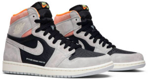 Jordan 1 Retro High Neutral Grey Hyper Crimson 555088-018 - Brosneaker photo 3