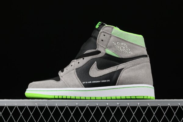 Jordan 1 Retro High Neutral Grey Volt 555088-070 - Brosneaker photo 2
