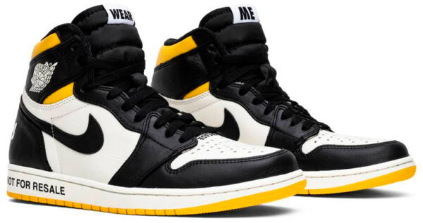 Jordan 1 Retro High Not for Resale Varsity Maize 861428-107 - Brosneaker photo 3