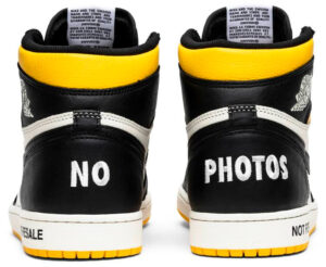 Jordan 1 Retro High Not for Resale Varsity Maize 861428-107 - Brosneaker photo 4