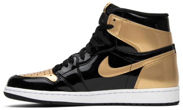 Jordan 1 Retro High NRG Patent Gold Toe 861428-007 - Brosneaker photo 2