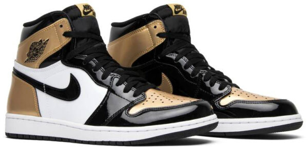 Jordan 1 Retro High NRG Patent Gold Toe 861428-007 - Brosneaker photo 3