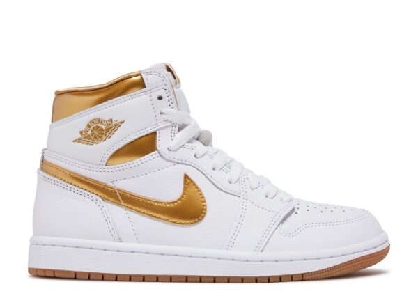 Jordan 1 Retro High OG Metallic Gold (Women's) FD2596-107 - Brosneaker photo 2