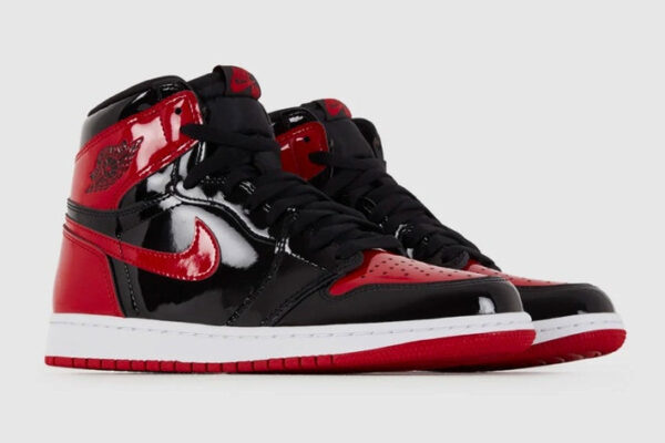 Jordan 1 Retro High OG Patent Bred 555088-063 - Brosneaker photo 2