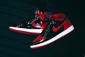 Jordan 1 Retro High OG Patent Bred 555088-063 - Brosneaker photo 4