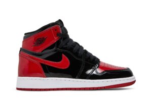 Jordan 1 Retro High OG Patent Bred (GS) 575441-063 - Brosneaker photo 1