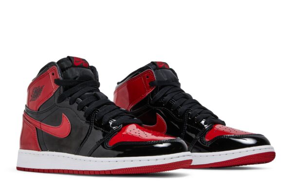 Jordan 1 Retro High OG Patent Bred (GS) 575441-063 - Brosneaker photo 8