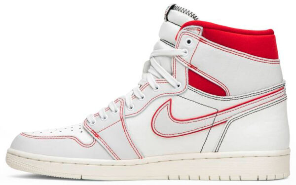 Jordan 1 Retro High Phantom Gym Red 555088-160 - Brosneaker photo 2