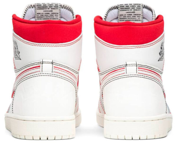 Jordan 1 Retro High Phantom Gym Red 555088-160 - Brosneaker photo 4