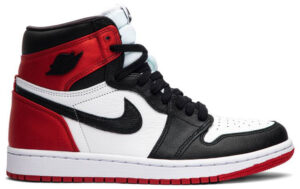 Jordan 1 Retro High Satin Black Toe (Women's) CD0461-016 - Brosneaker photo 1