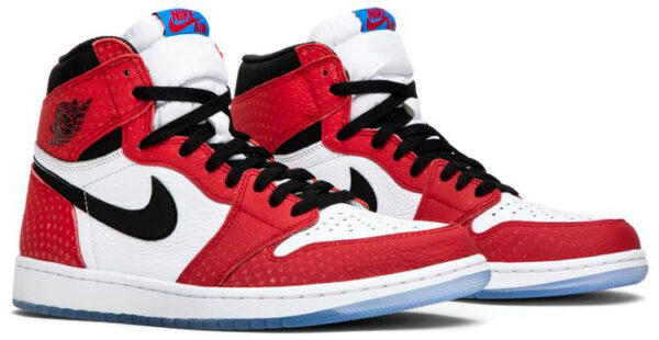Jordan 1 Retro High Spider-Man Origin Story 555088-602 - Brosneaker photo 3