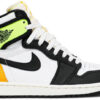 Jordan 1 Retro High White Black Volt University Gold 555088-118 - Brosneaker photo 1