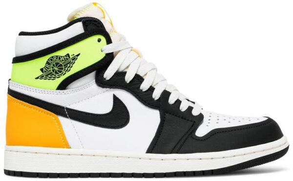 Jordan 1 Retro High White Black Volt University Gold 555088-118 - Brosneaker photo 1