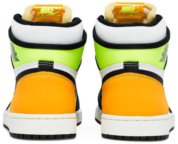 Jordan 1 Retro High White Black Volt University Gold 555088-118 - Brosneaker photo 3