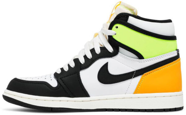Jordan 1 Retro High White Black Volt University Gold 555088-118 - Brosneaker photo 5