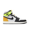 Jordan 1 Retro High White Black Volt University Gold (GS) 575441-118 - Brosneaker photo 1