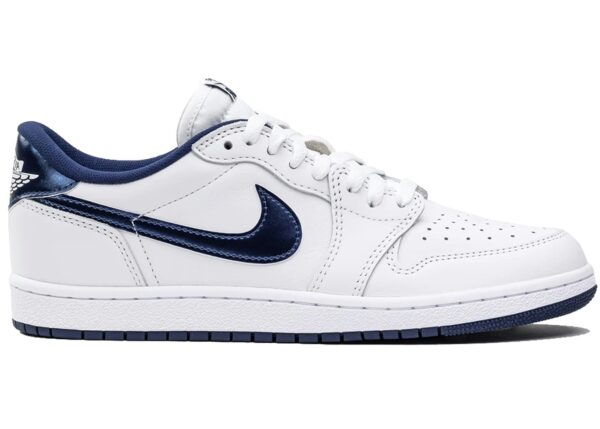 Jordan 1 Retro Low '85 Metallic Blue FB9933-141 - Brosneaker photo 1