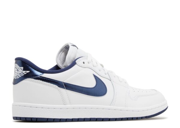 Jordan 1 Retro Low '85 Metallic Blue FB9933-141 - Brosneaker photo 4