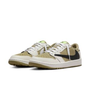 Jordan 1 Retro Low Golf Travis Scott Neutral Olive FZ3124-200 - Brosneaker photo 2