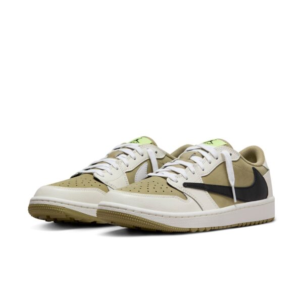 Jordan 1 Retro Low Golf Travis Scott Neutral Olive FZ3124-200 - Brosneaker photo 2