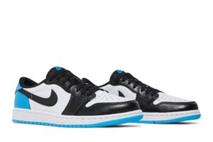 Jordan 1 Retro Low OG Black Dark Powder Blue CZ0790-104 - Brosneaker photo 8